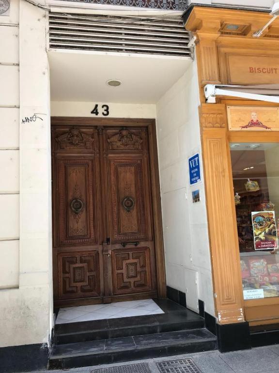 AZ El Balcón de Rey Alfonso IV Apartamento Saragoça Exterior foto